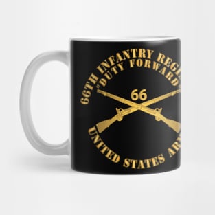 66th Infantry Regiment - Duty Forward w Infantry Br X 300 Mug